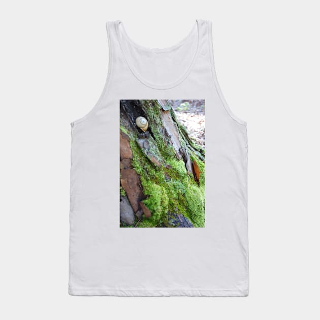 Snail Hideaway Tank Top by MJDiesl